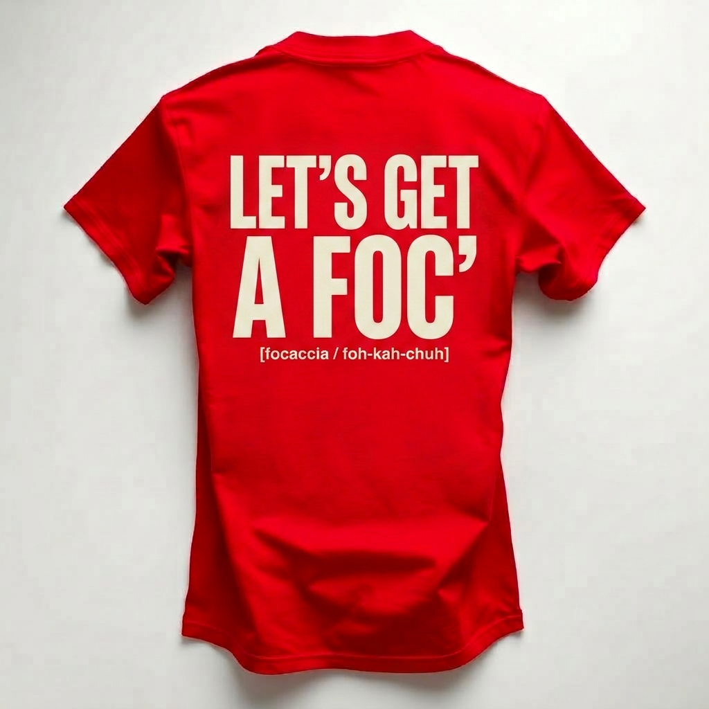 Let's Get A Foc' Tee back